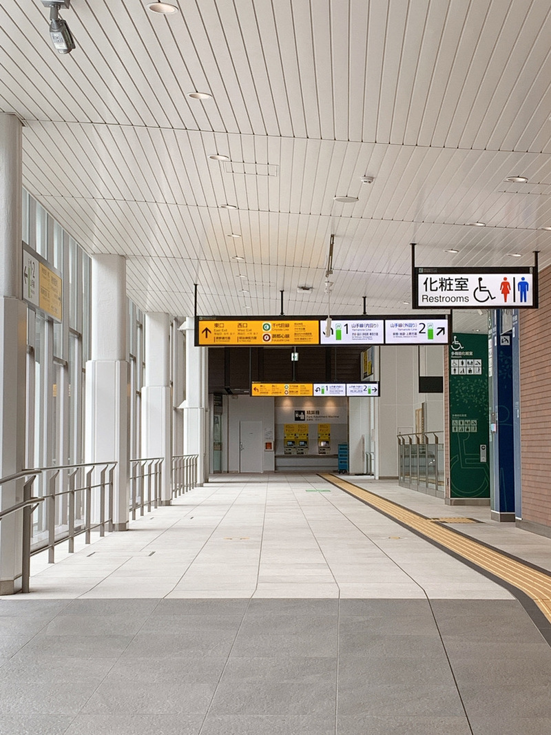原宿駅駅舎8