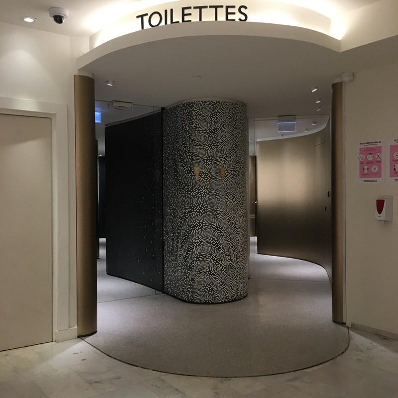松永加奈　パリのトイレ