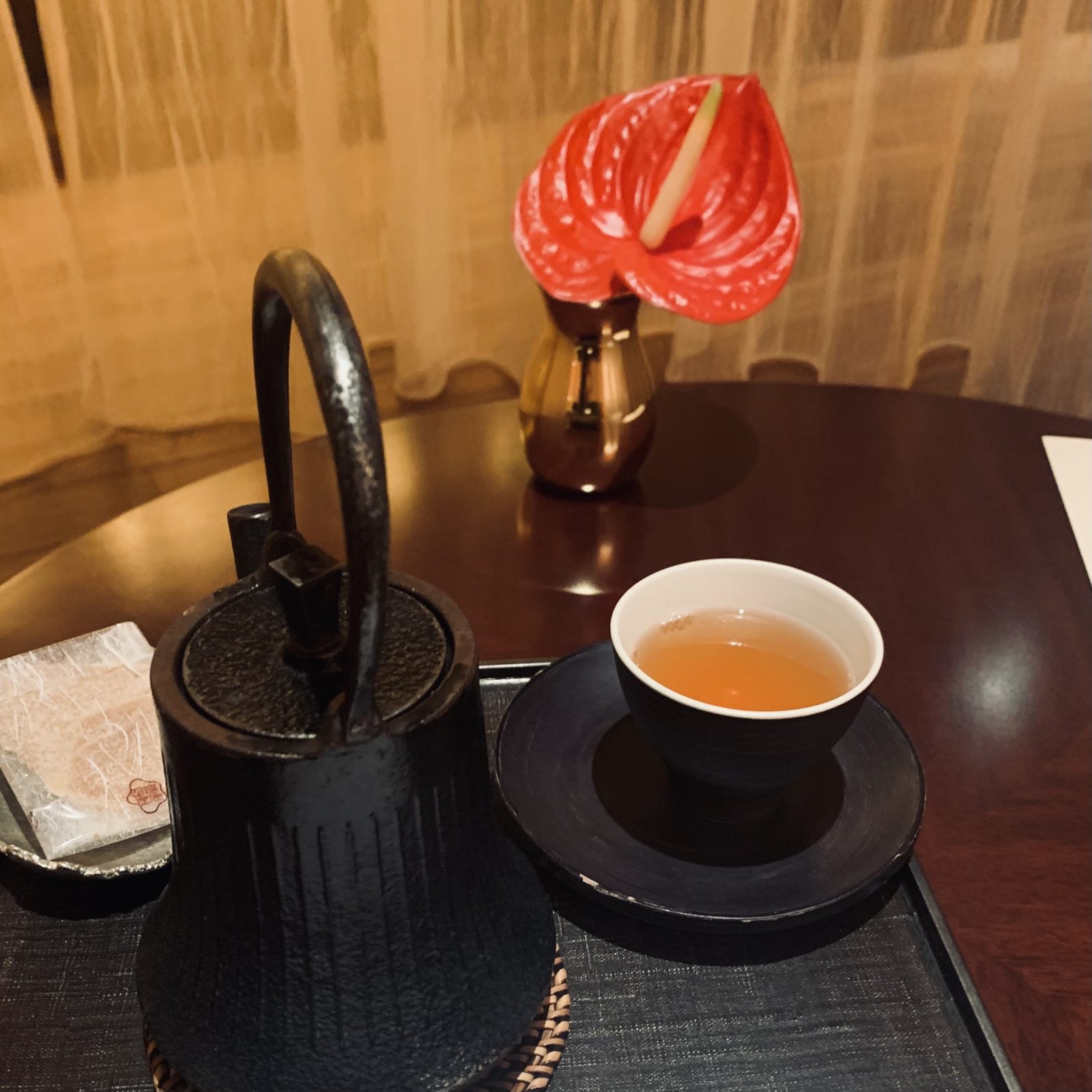 シャングリラホテル東京　スパ　お茶