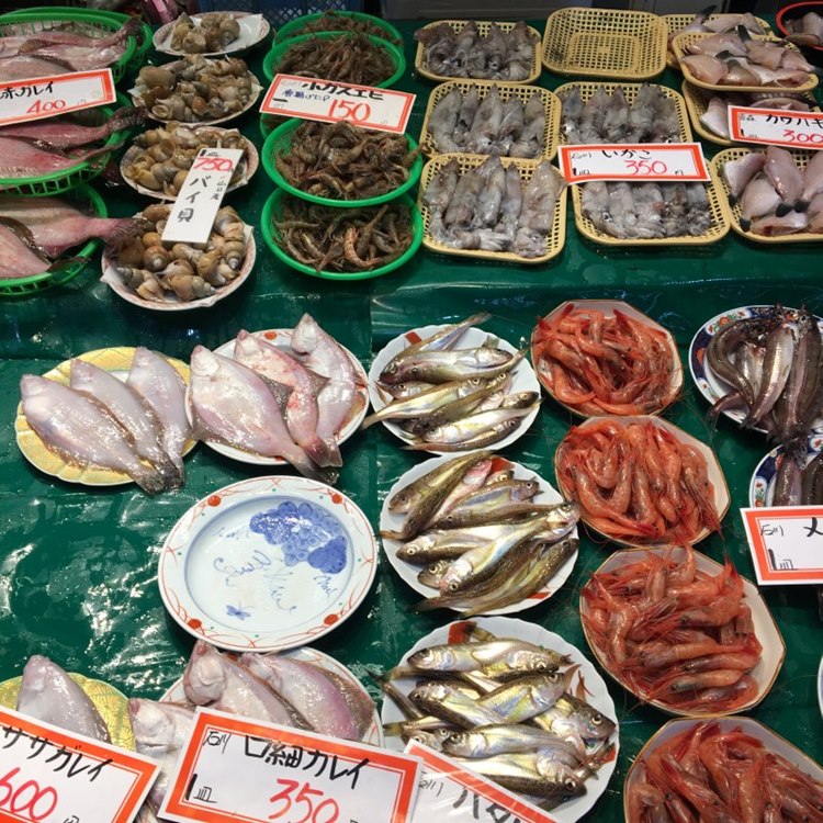 近江町市場の魚