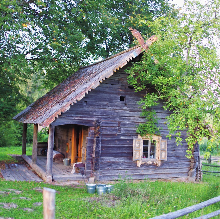 リトアニアのサウナ小屋