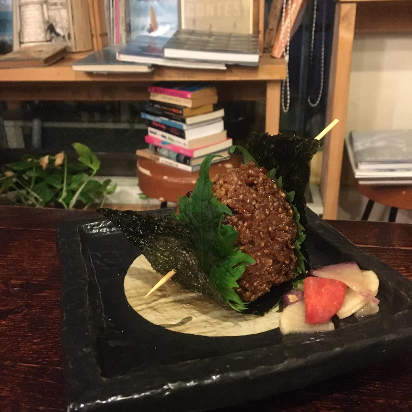 星月夜書房の揚げ結び