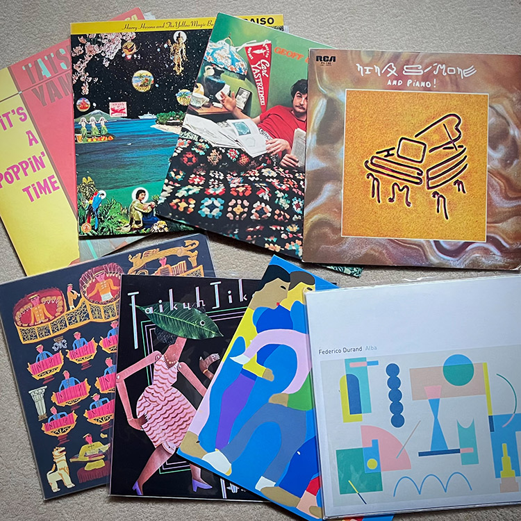 タカハシミチヨさん レコードジャケット