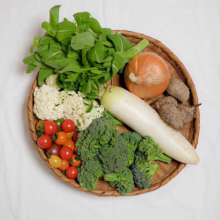 タカハシミチヨさん 野菜