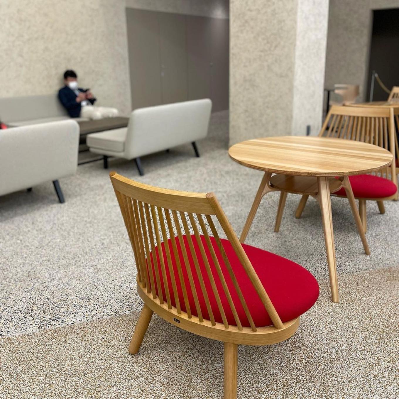 図書館『本の森ちゅうおう』に設置されている椅子
