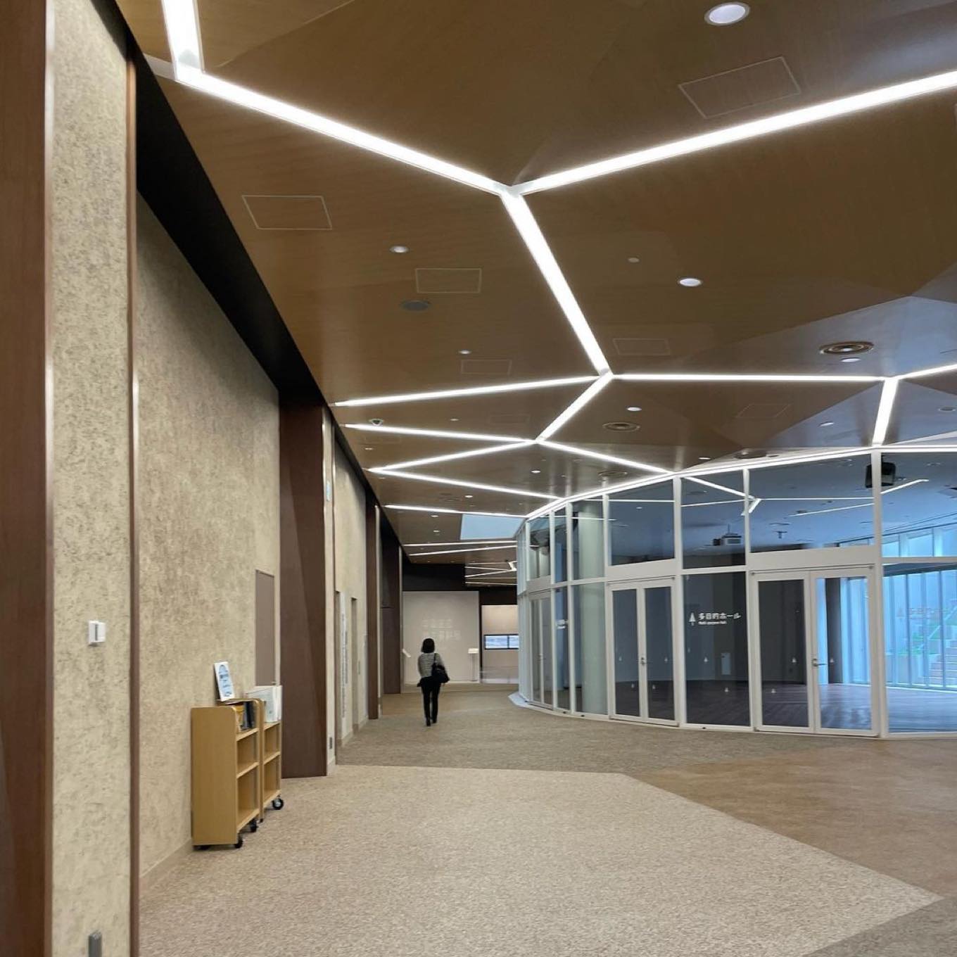 図書館『本の森ちゅうおう』の内装