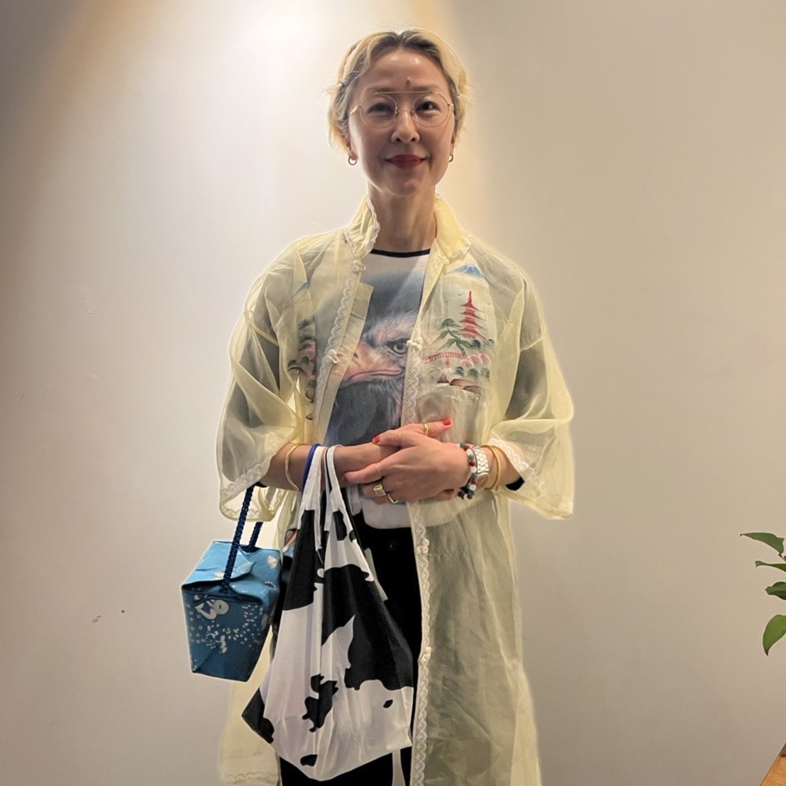 寺本美樹さんヴィンテージコーディネート