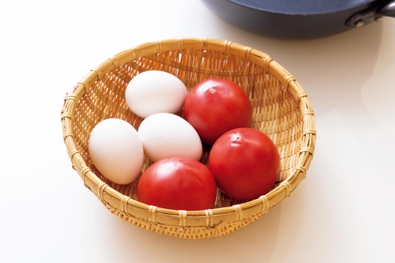 卵とトマト