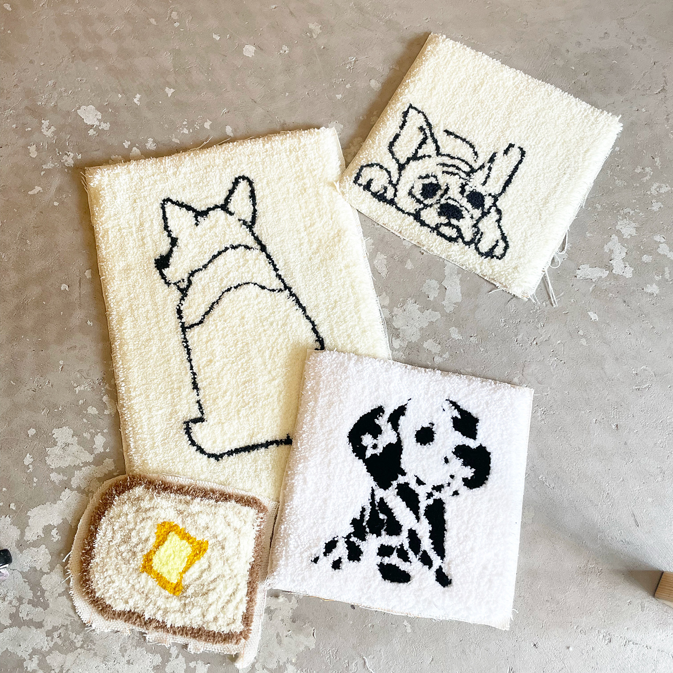 タフティングの作品