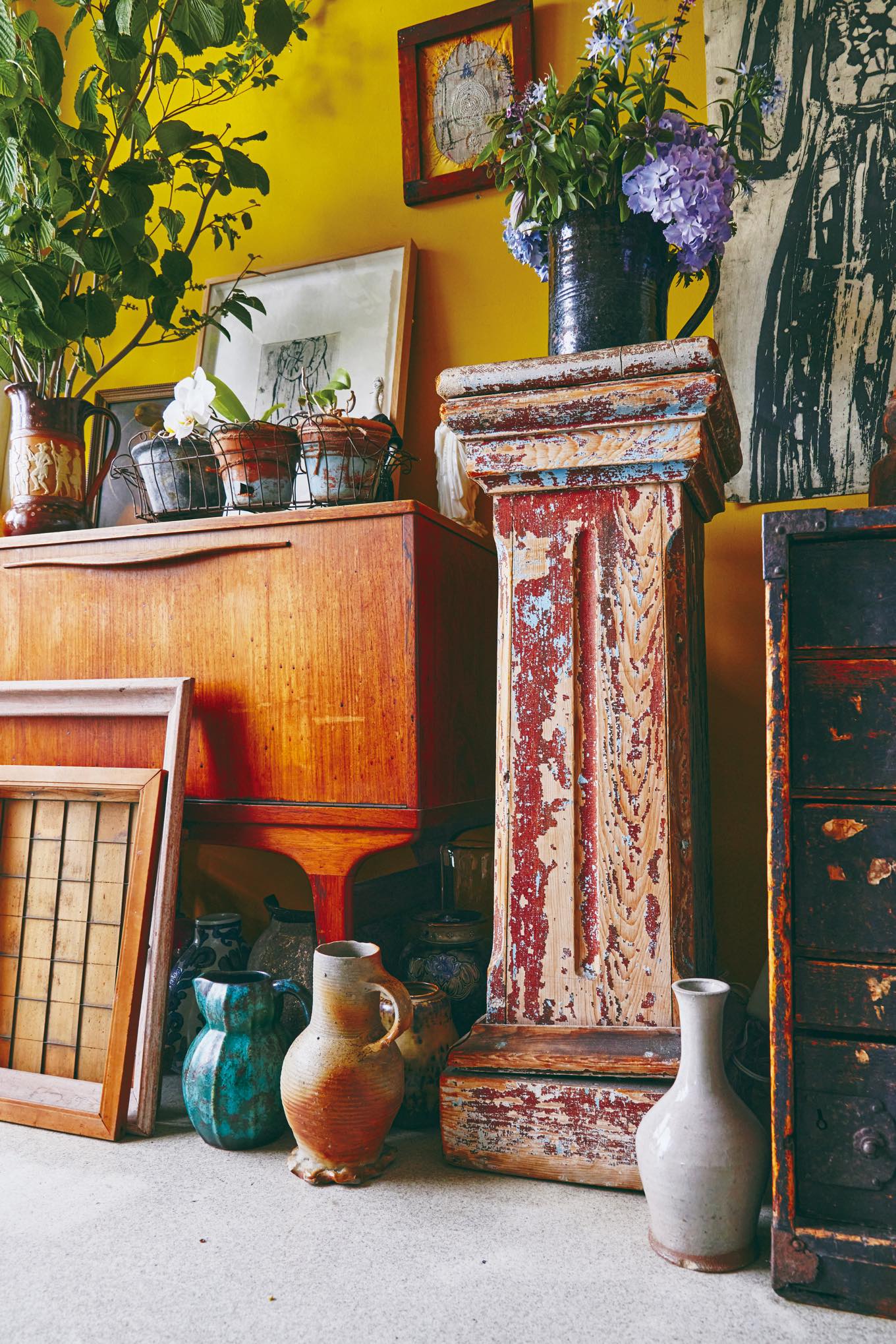 市村美佳子 ギャラリーのようなコーナー