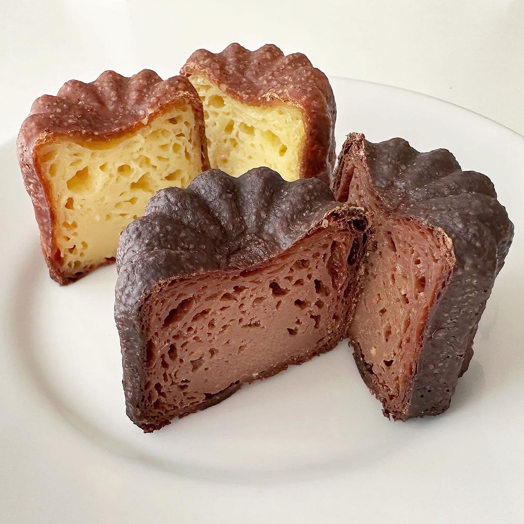 ダンラポッシュのカヌレ 断面