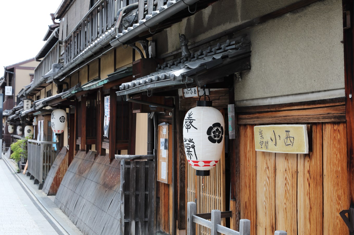 祇園の街並み