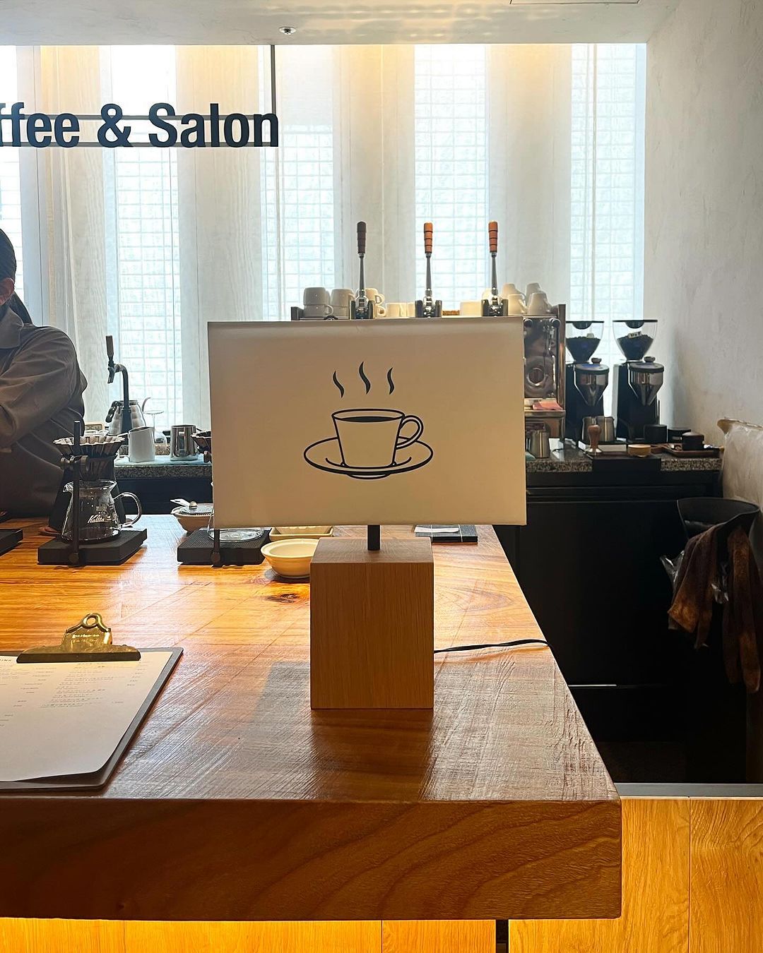 Coffee & Salon レジ