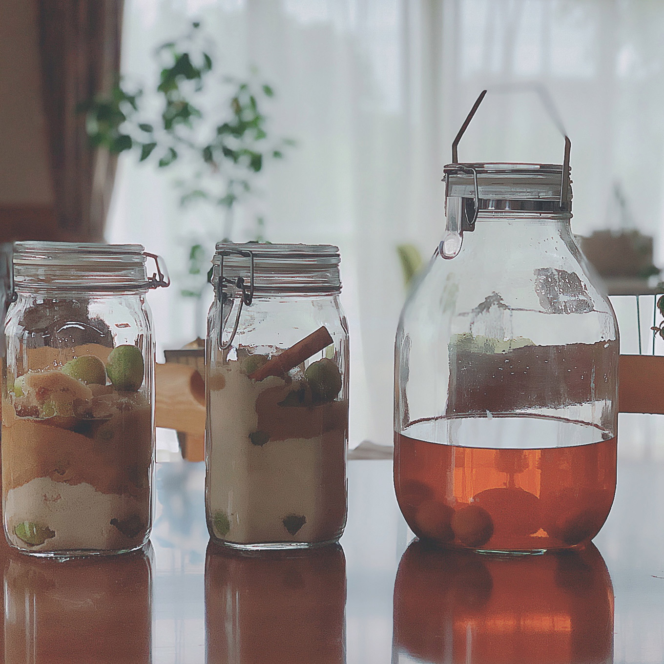 内野水穂さん 梅仕事