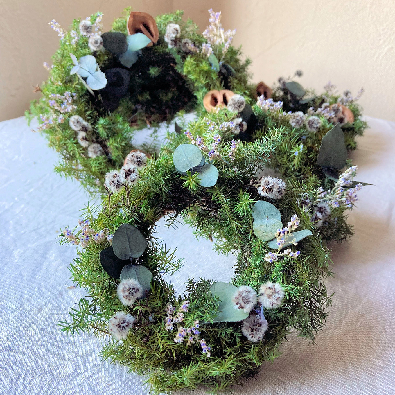 いづいさちこさん クリスマスリース