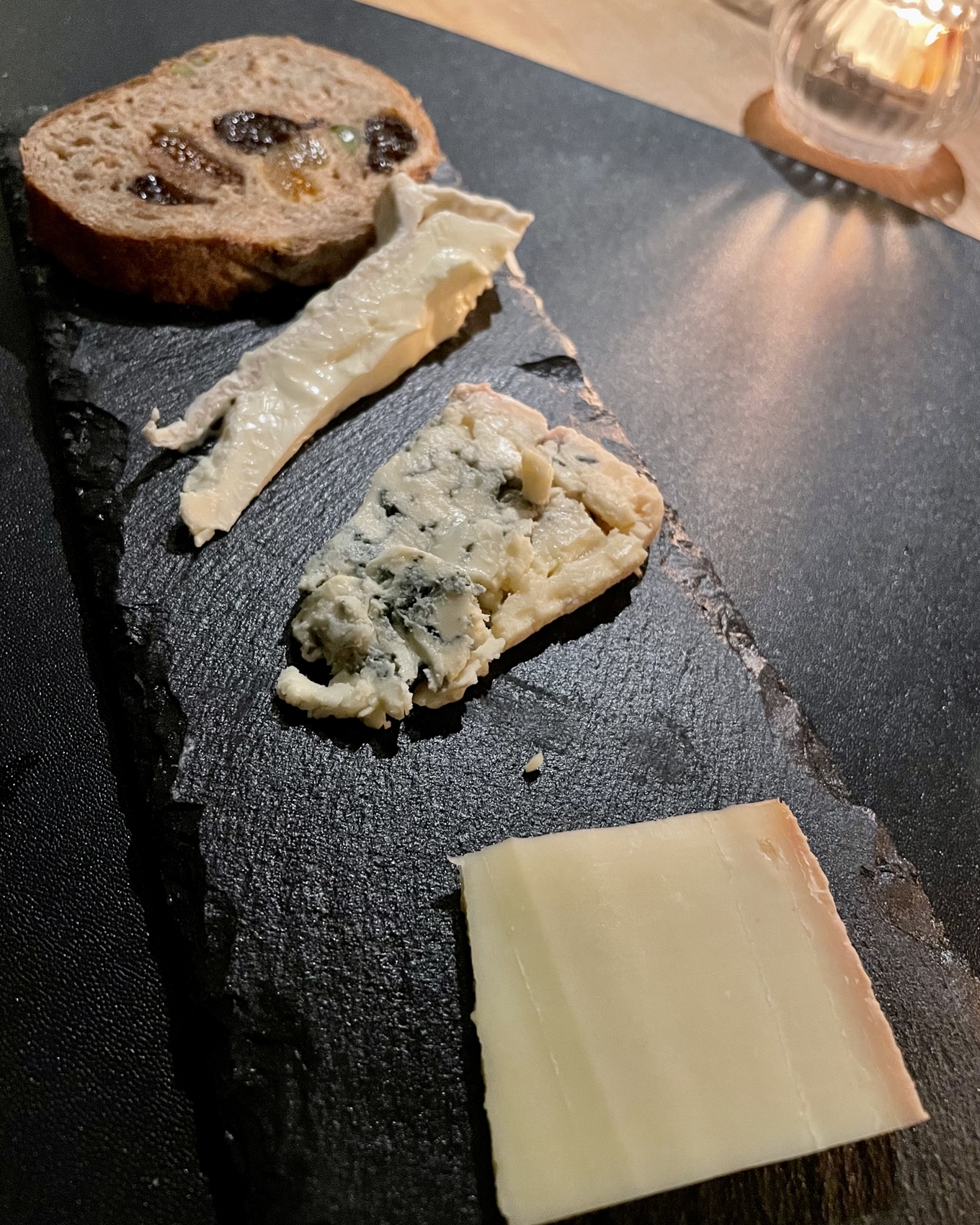 Le Comptoirのコースのチーズ