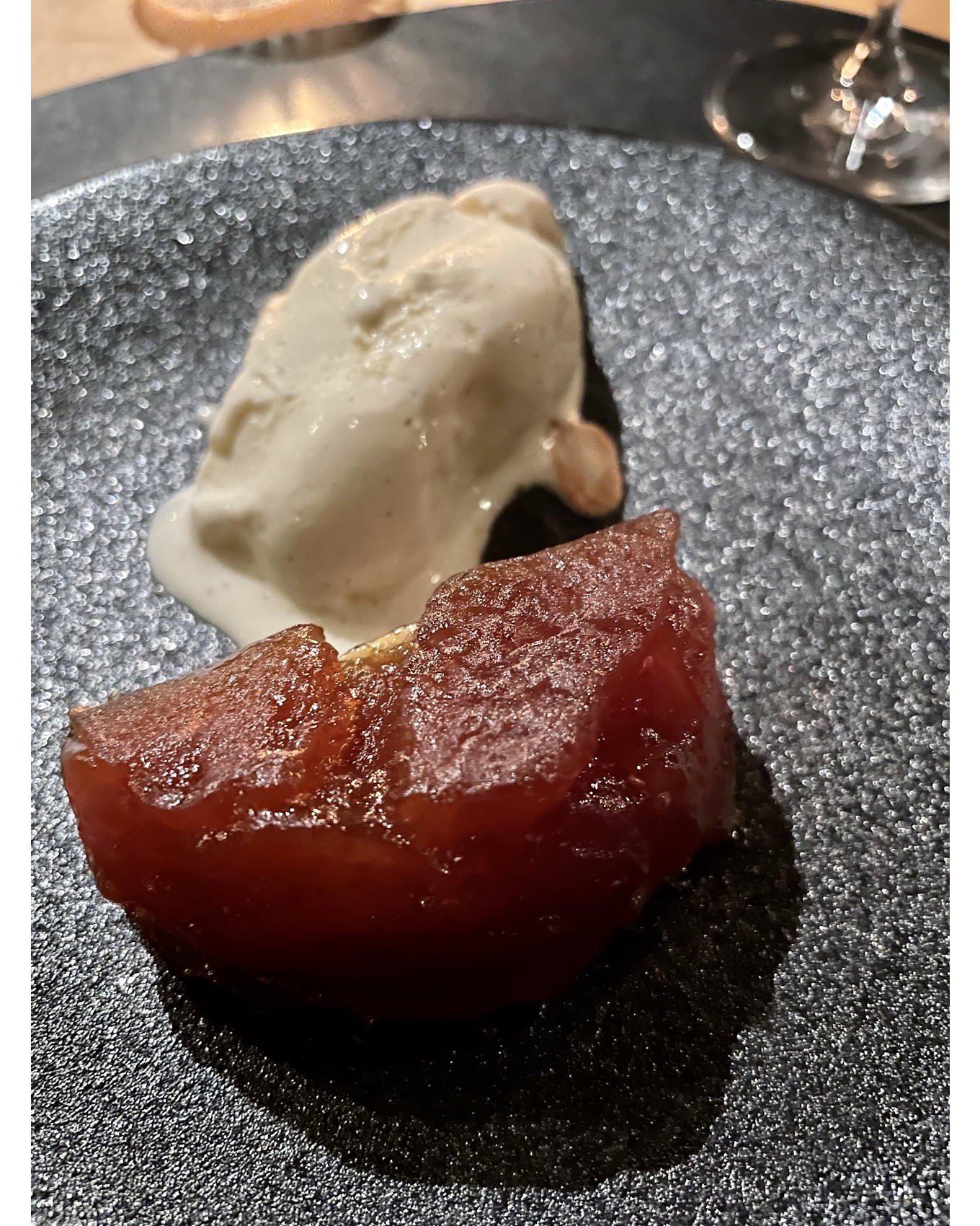 Le Comptoirのコースのデザート