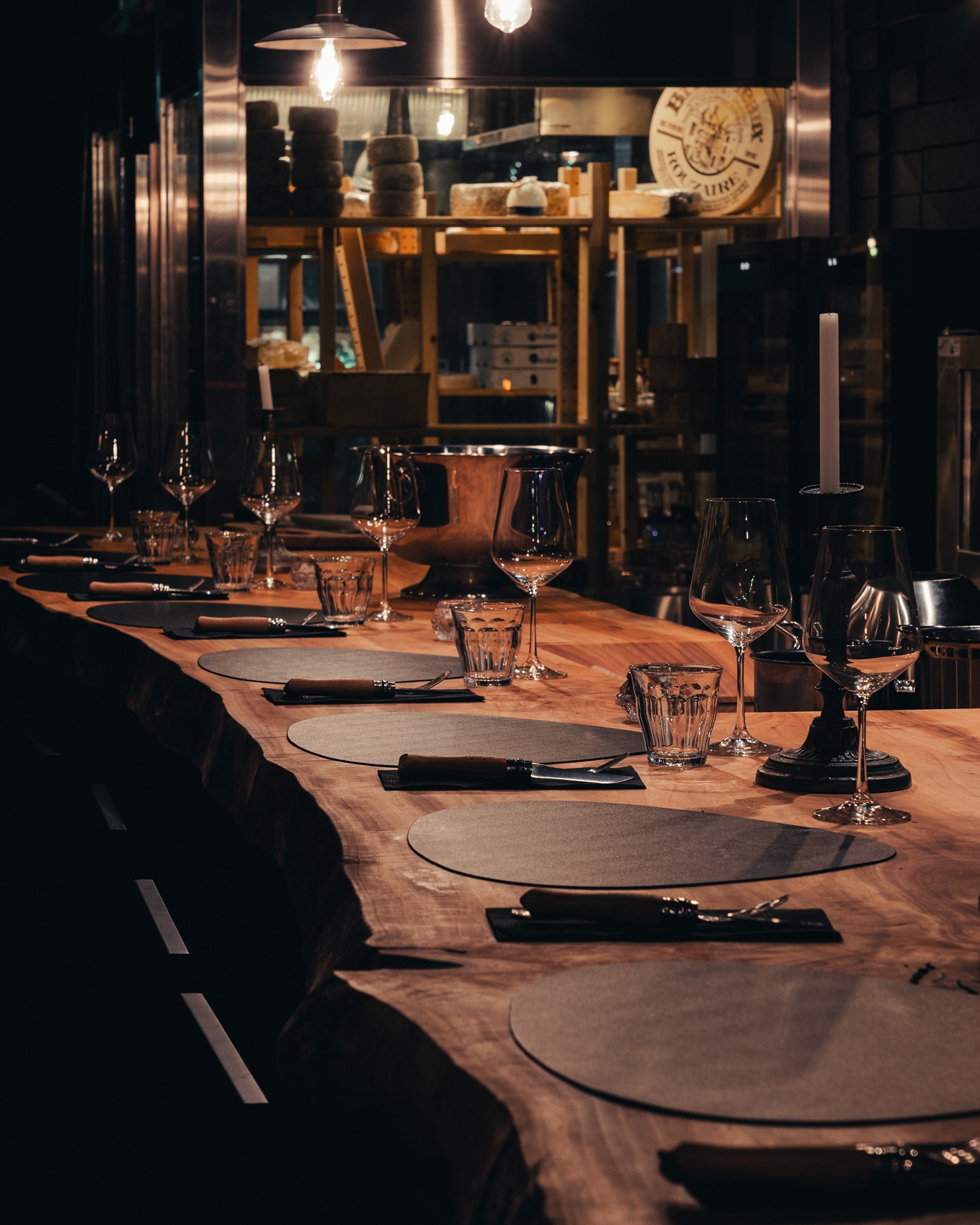 Le Comptoirの店内カウンター席