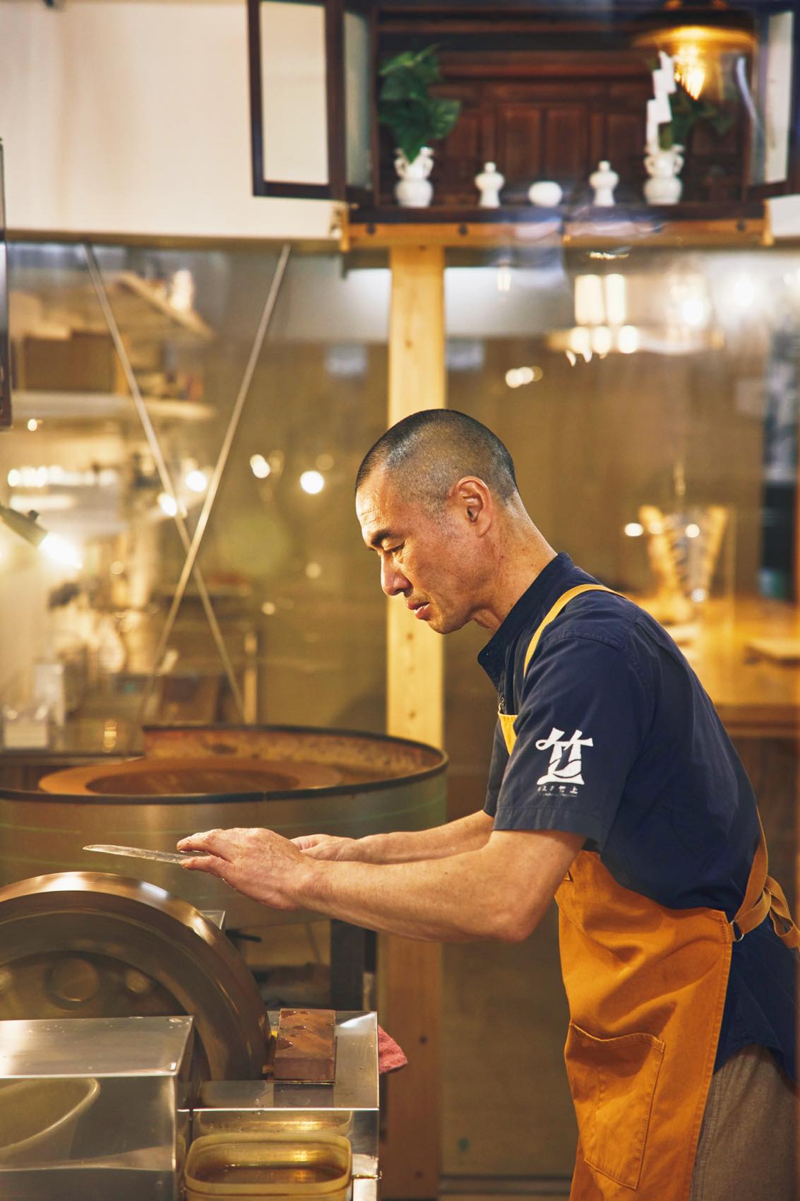 店内のラボの様子