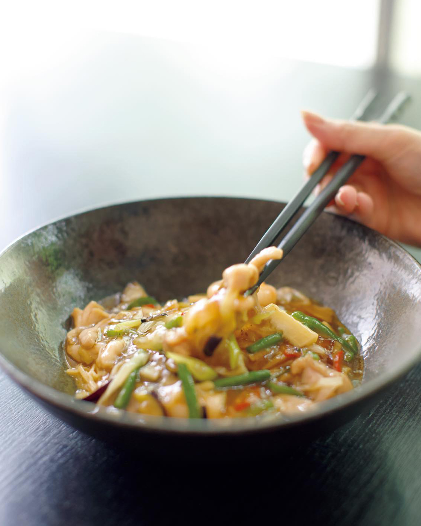 『芙蓉園』の〈おやじの撈麺〉