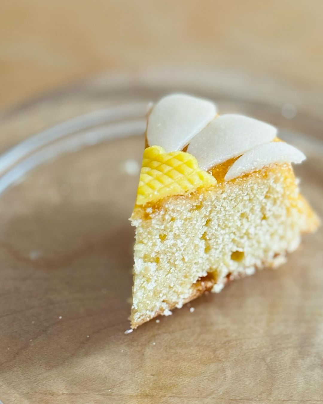 ホレンディッシェ・カカオシュトゥーベの〈マルガレーテクーヘン〉 断面