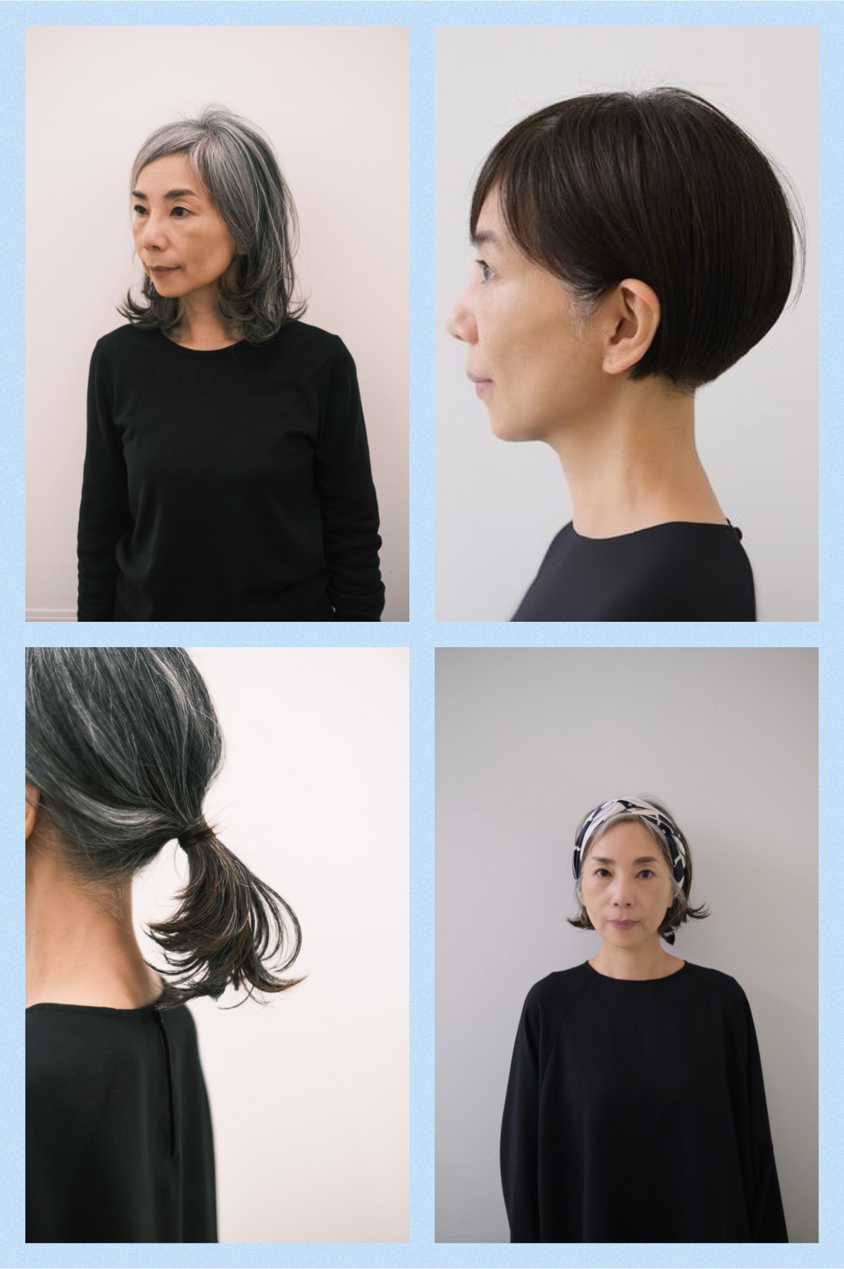 シルバーヘアになるまでの広瀬裕子