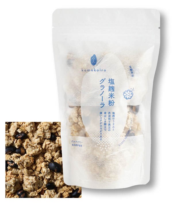 朝日製粉所の甘酒米粉グラノーラ