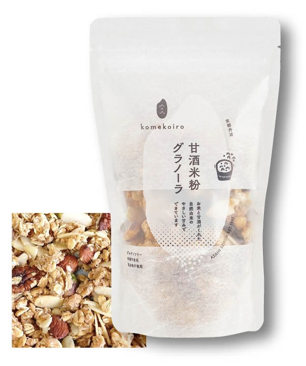 朝日製粉所の甘酒米粉グラノーラ