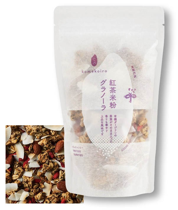 朝日製粉所の甘酒米粉グラノーラ
