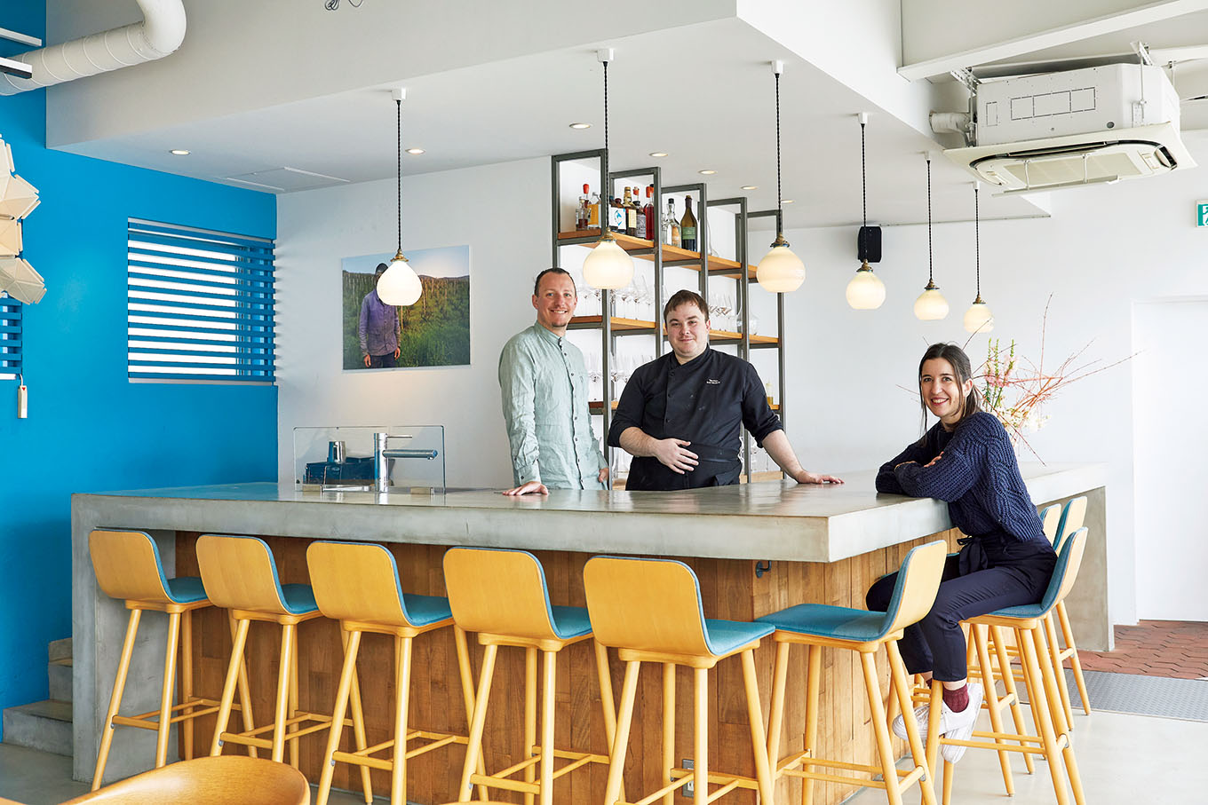 apéro.wine bar Aoyama 店内