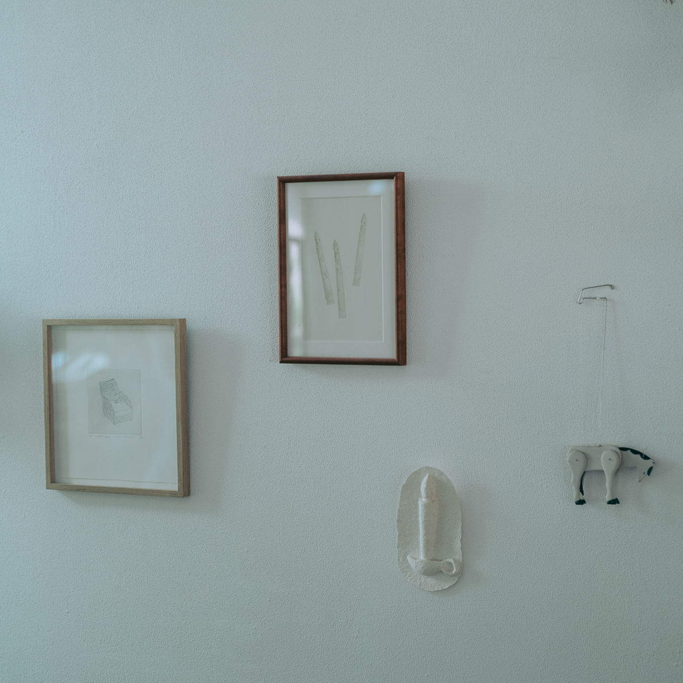 ササキサキコさん 壁に飾った作品