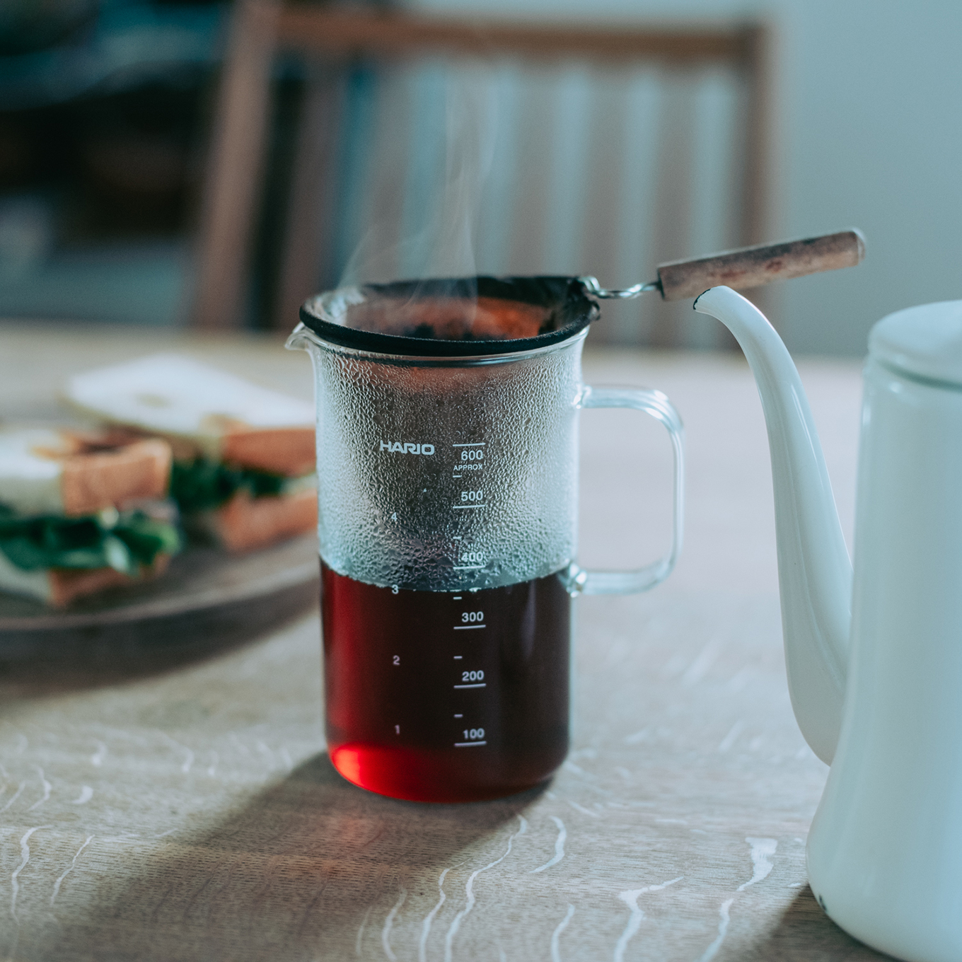 ササキサキコさん 朝のコーヒー
