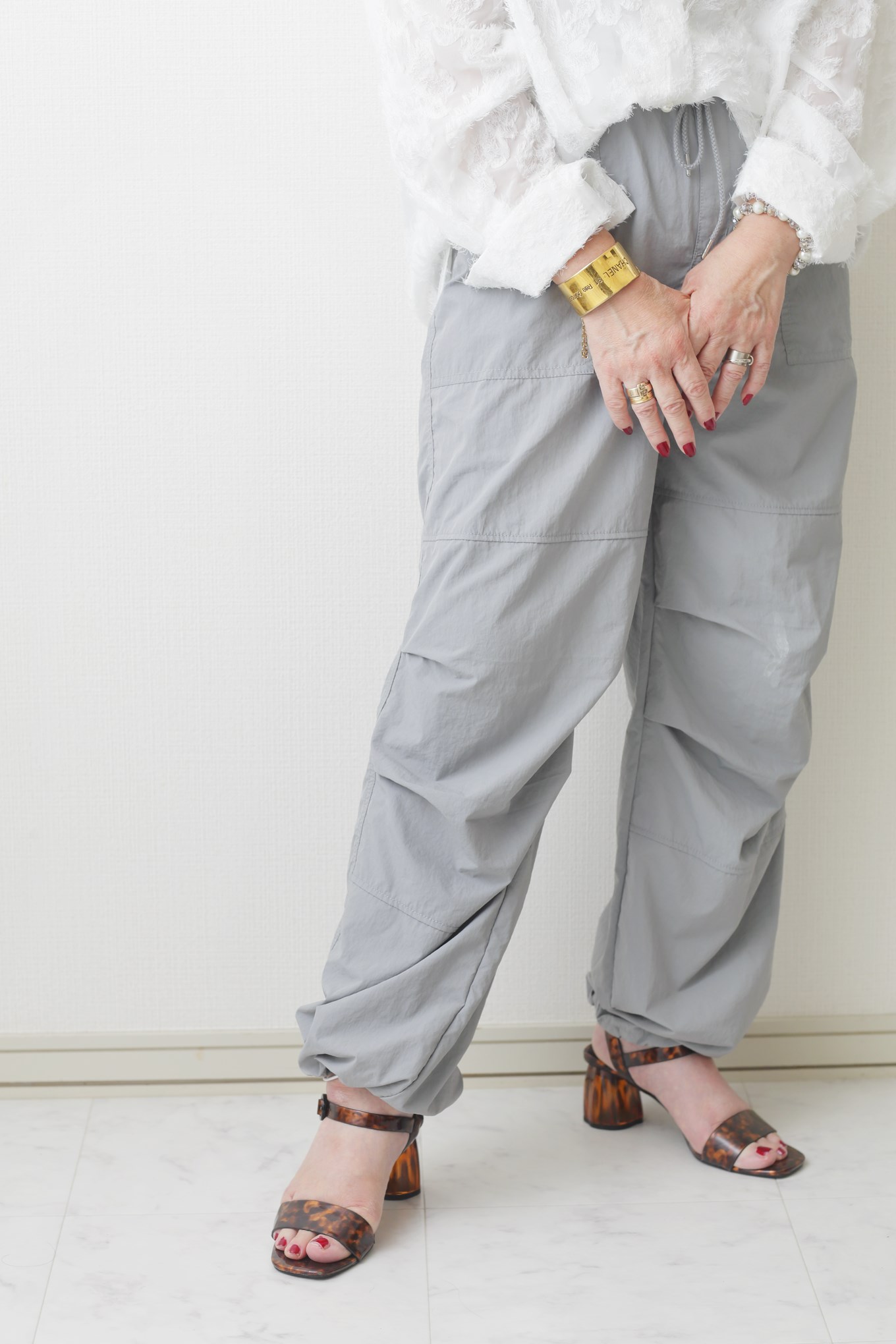 きょうこばぁばのカーゴパンツスタイル