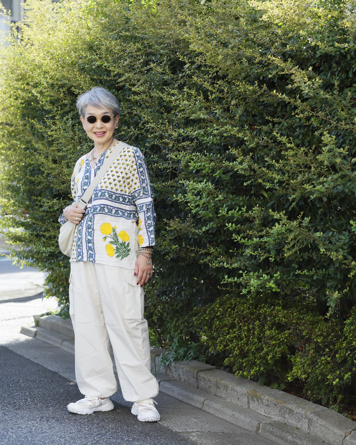 きょうこばぁばのカーゴパンツスタイル