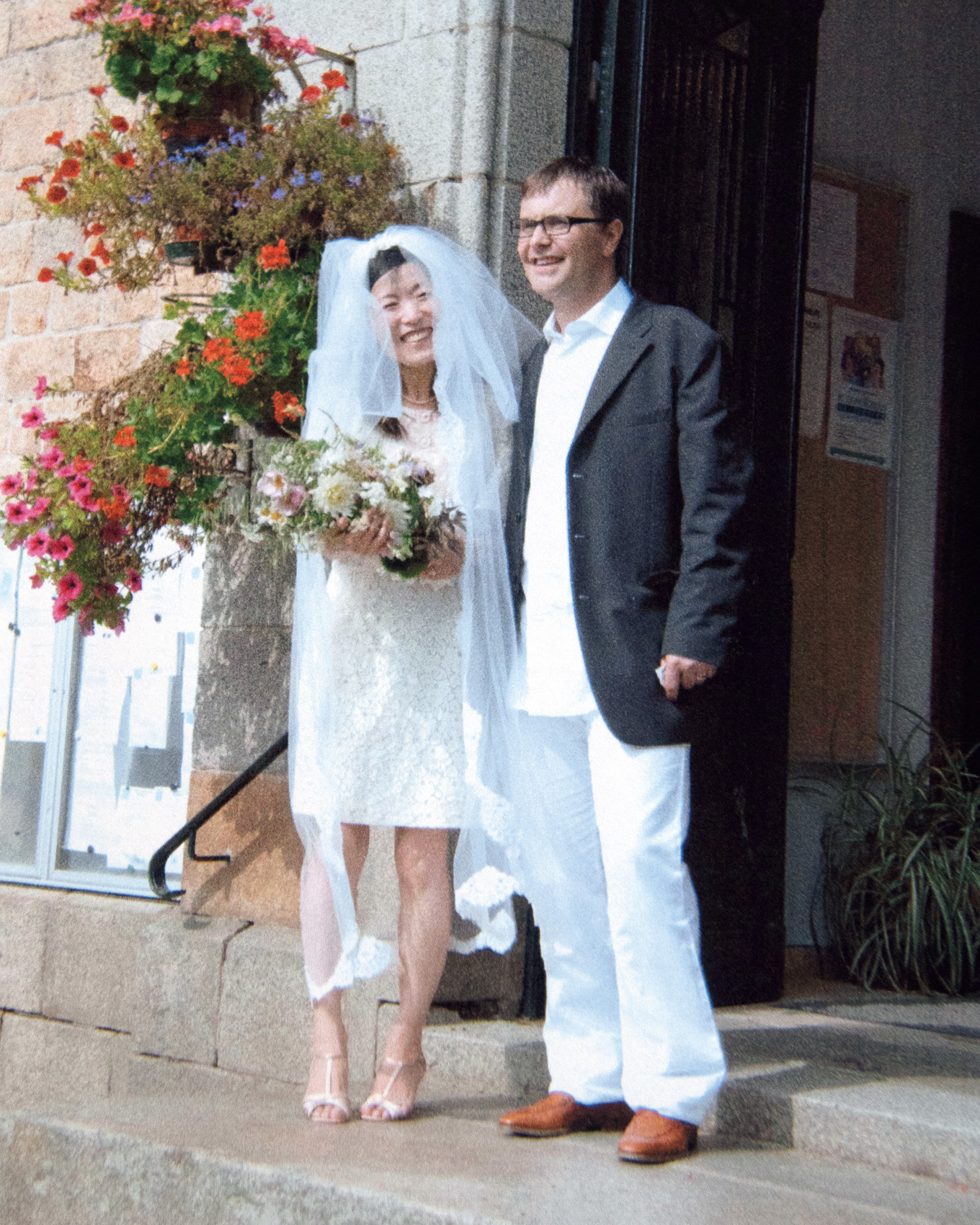 ひろこ・鈴木・ルレさん とオリヴィエ・ルレさん  思い出の写真