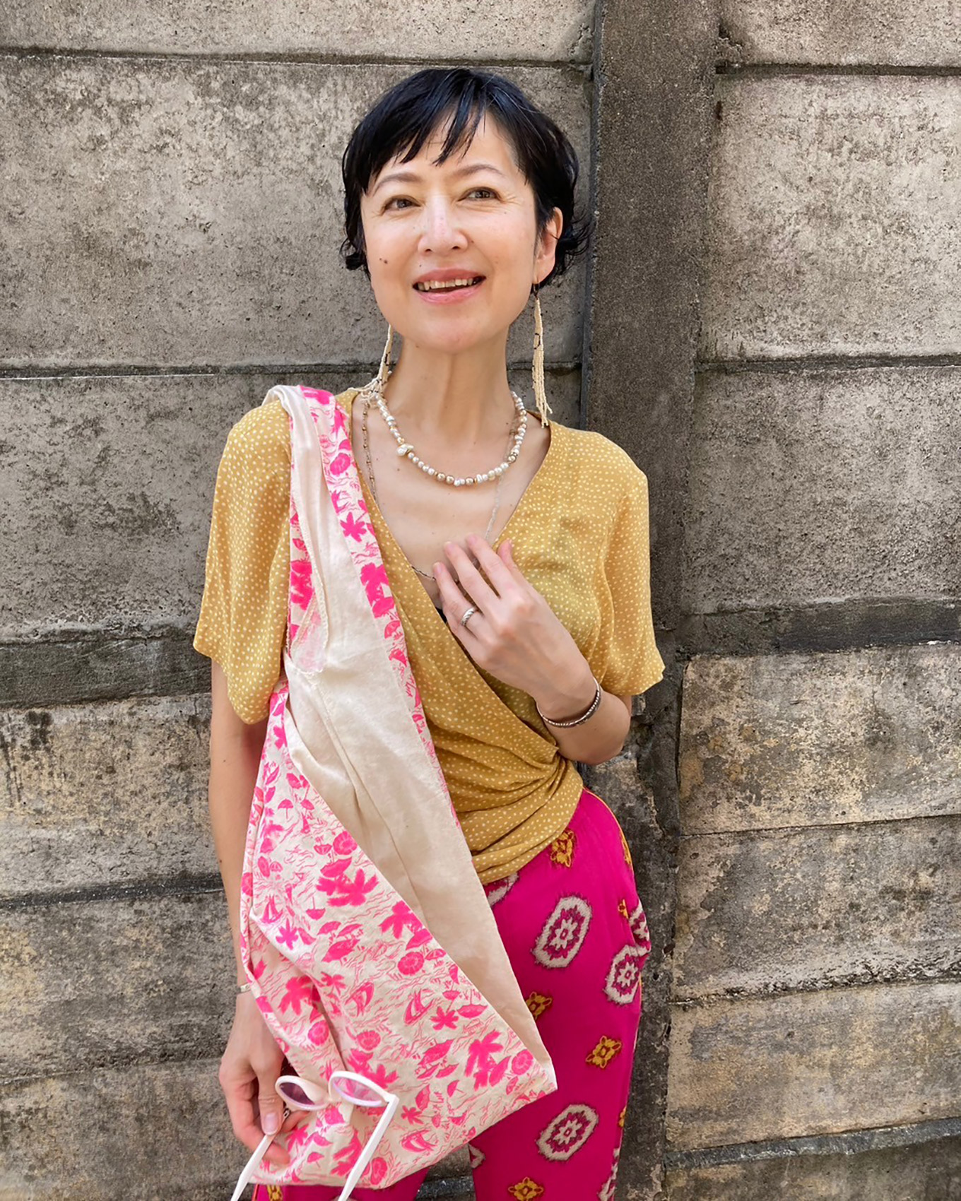 逗子在住・藍田美豊さんの海街ファッション