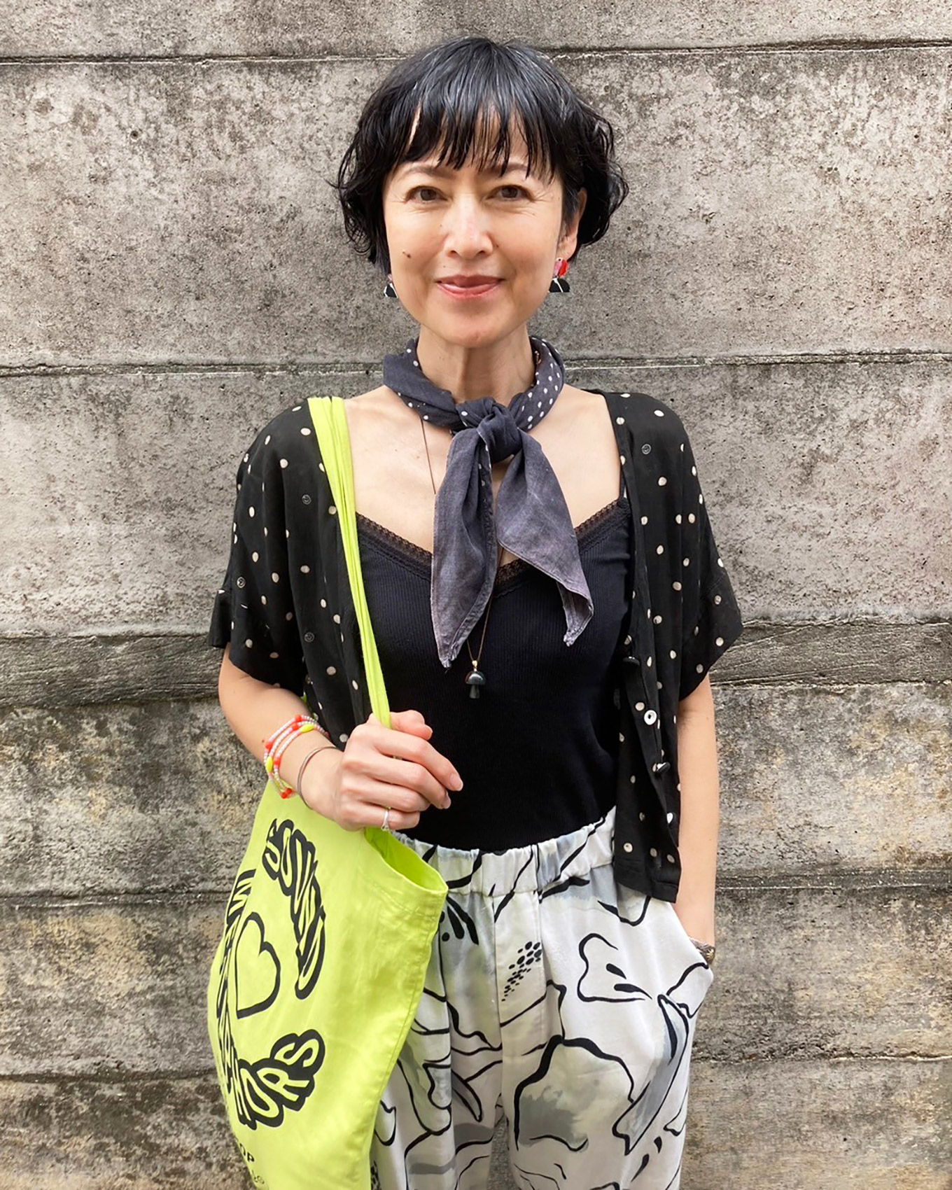 逗子在住・藍田美豊さんの海街ファッション