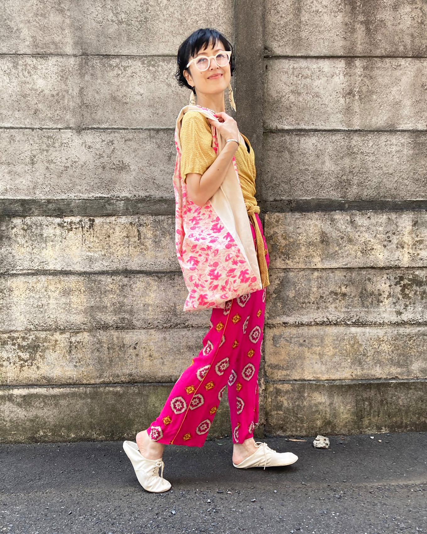 逗子在住・藍田美豊さんの海街ファッション