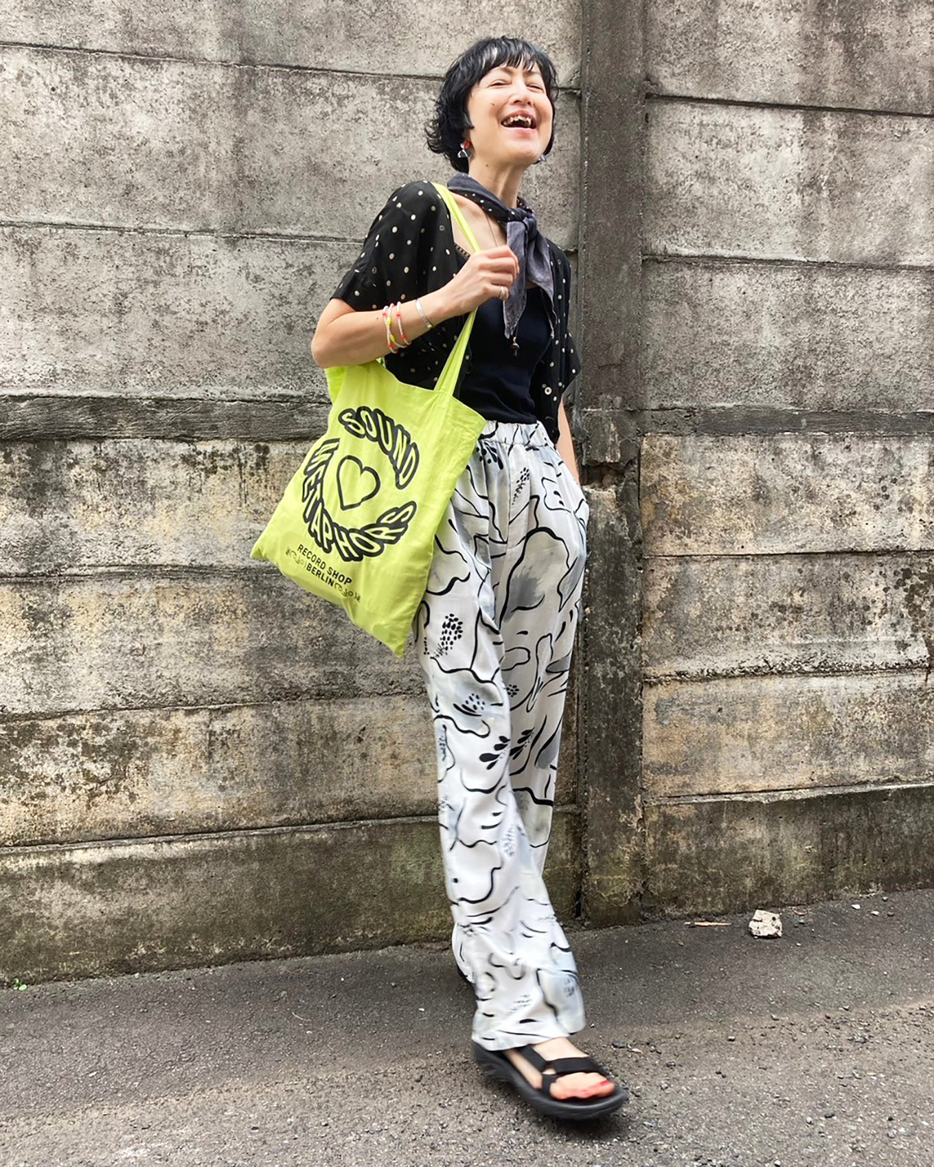 逗子在住・藍田美豊さんの海街ファッション