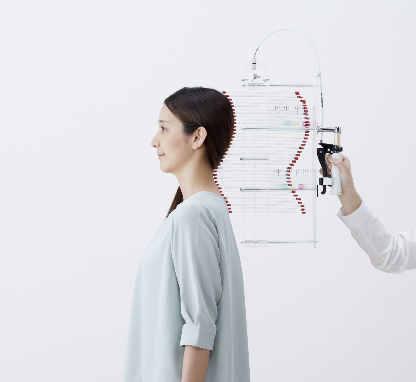 西川のオーダーマクラの計測