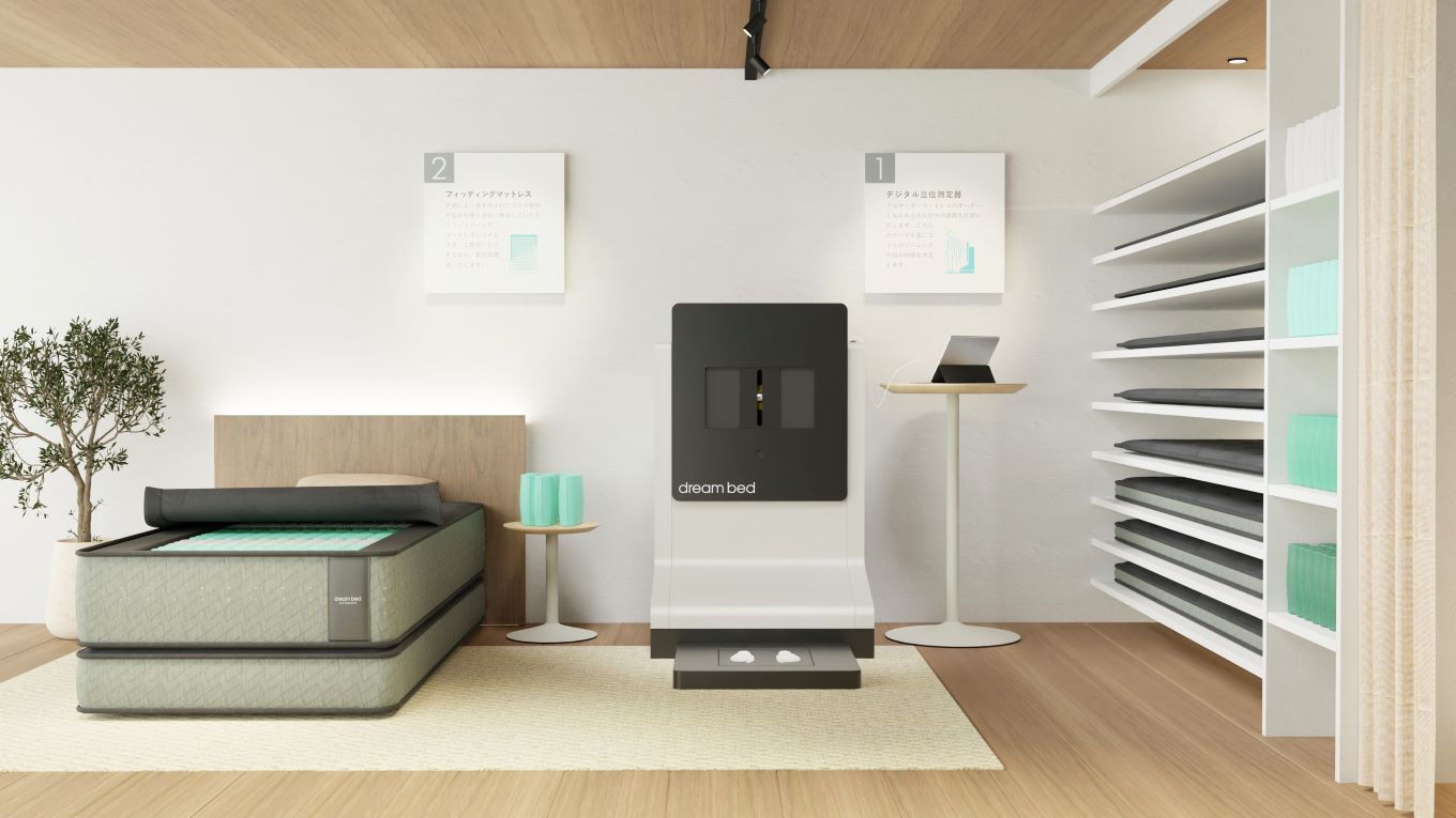 ドリームベッドの計測ルーム