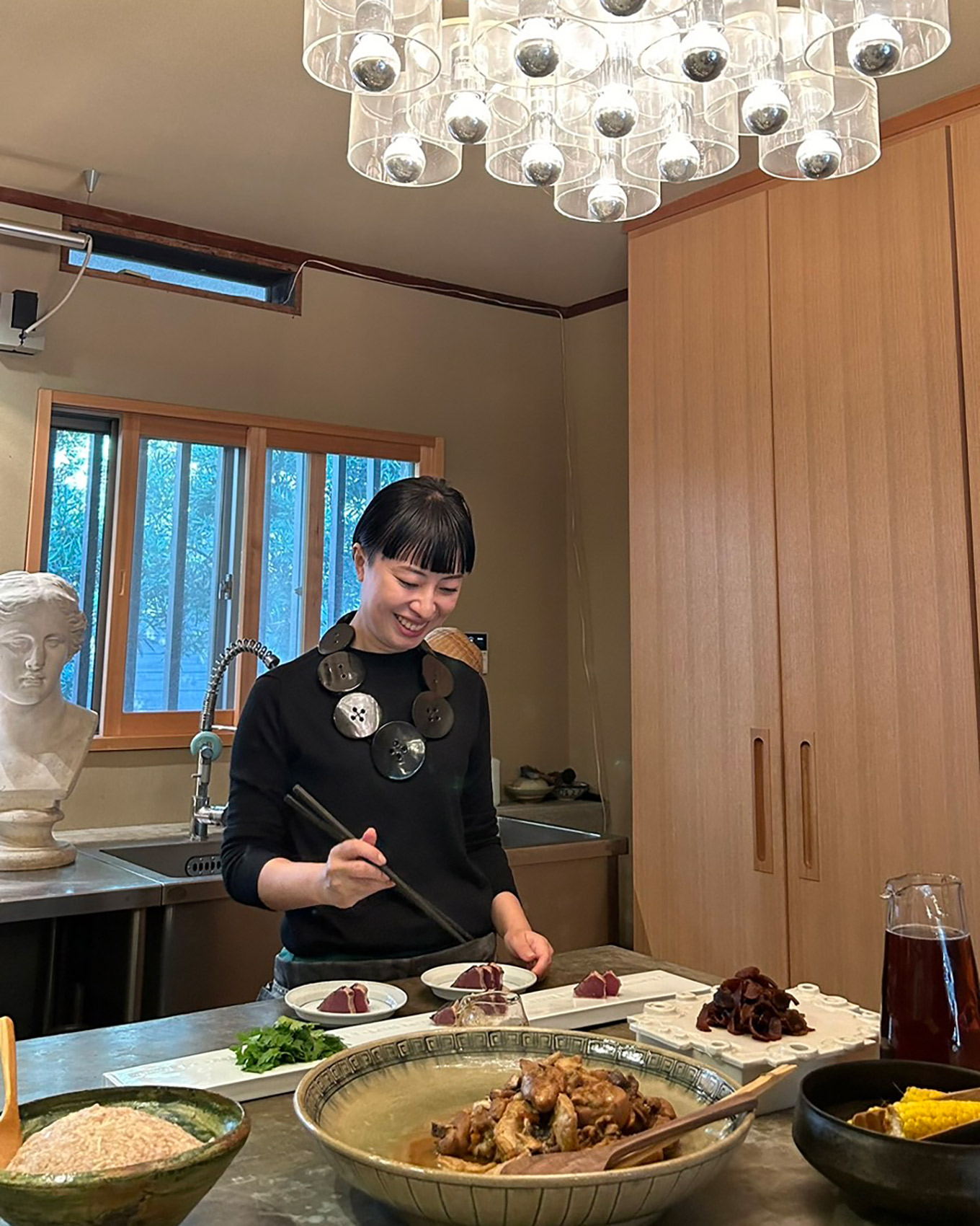 料理家・食空間演出家の大塚瞳さんの台所