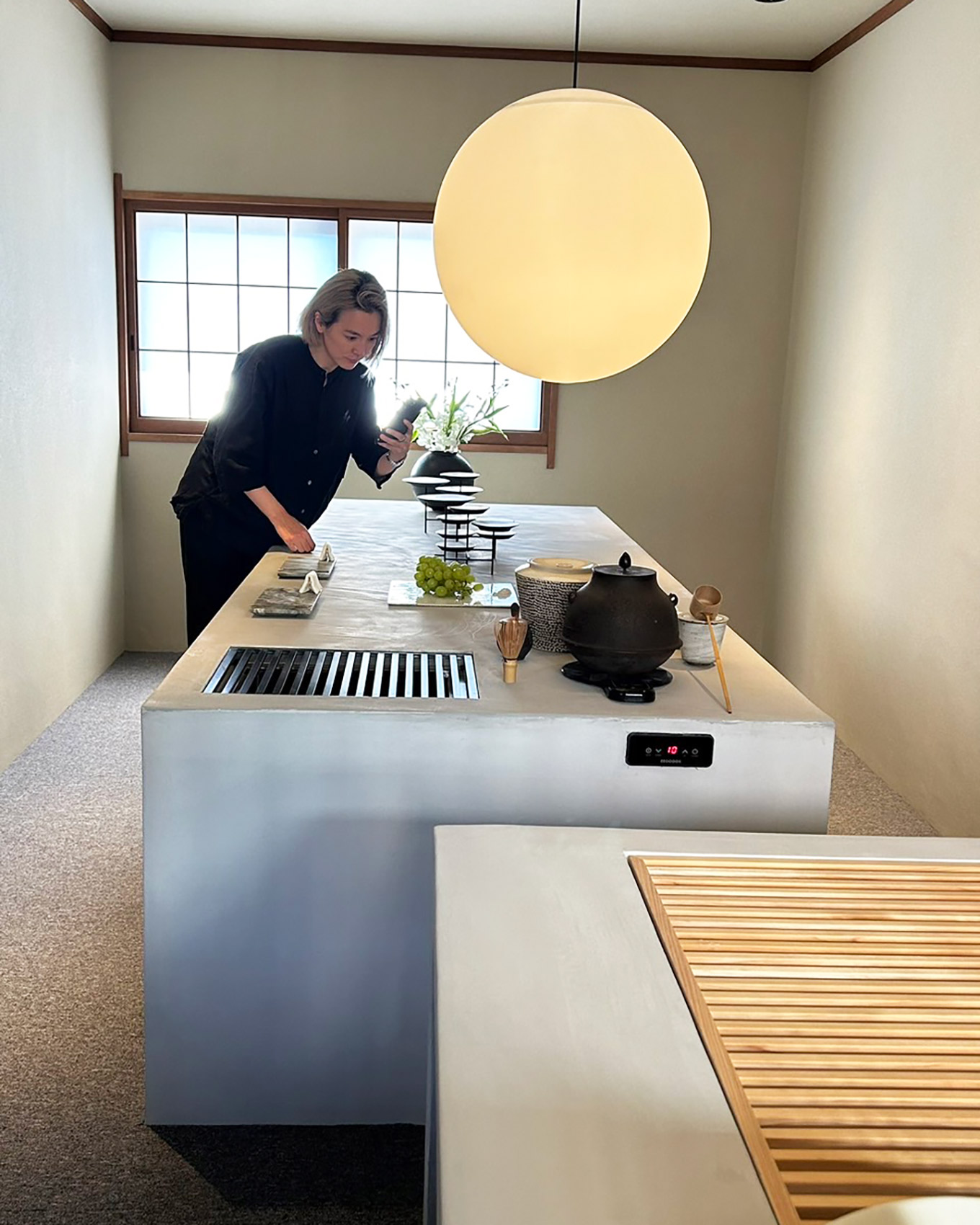 料理家・食空間演出家の大塚瞳さんのお茶室