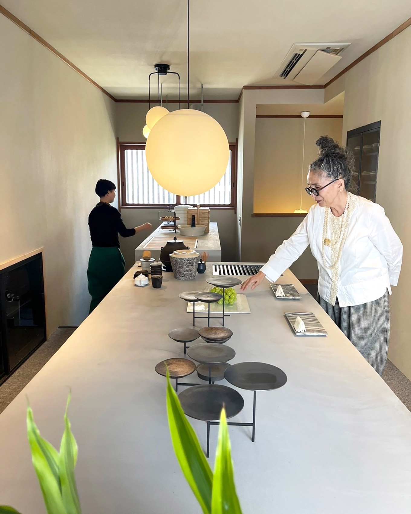 料理家・食空間演出家の大塚瞳さんのお茶室