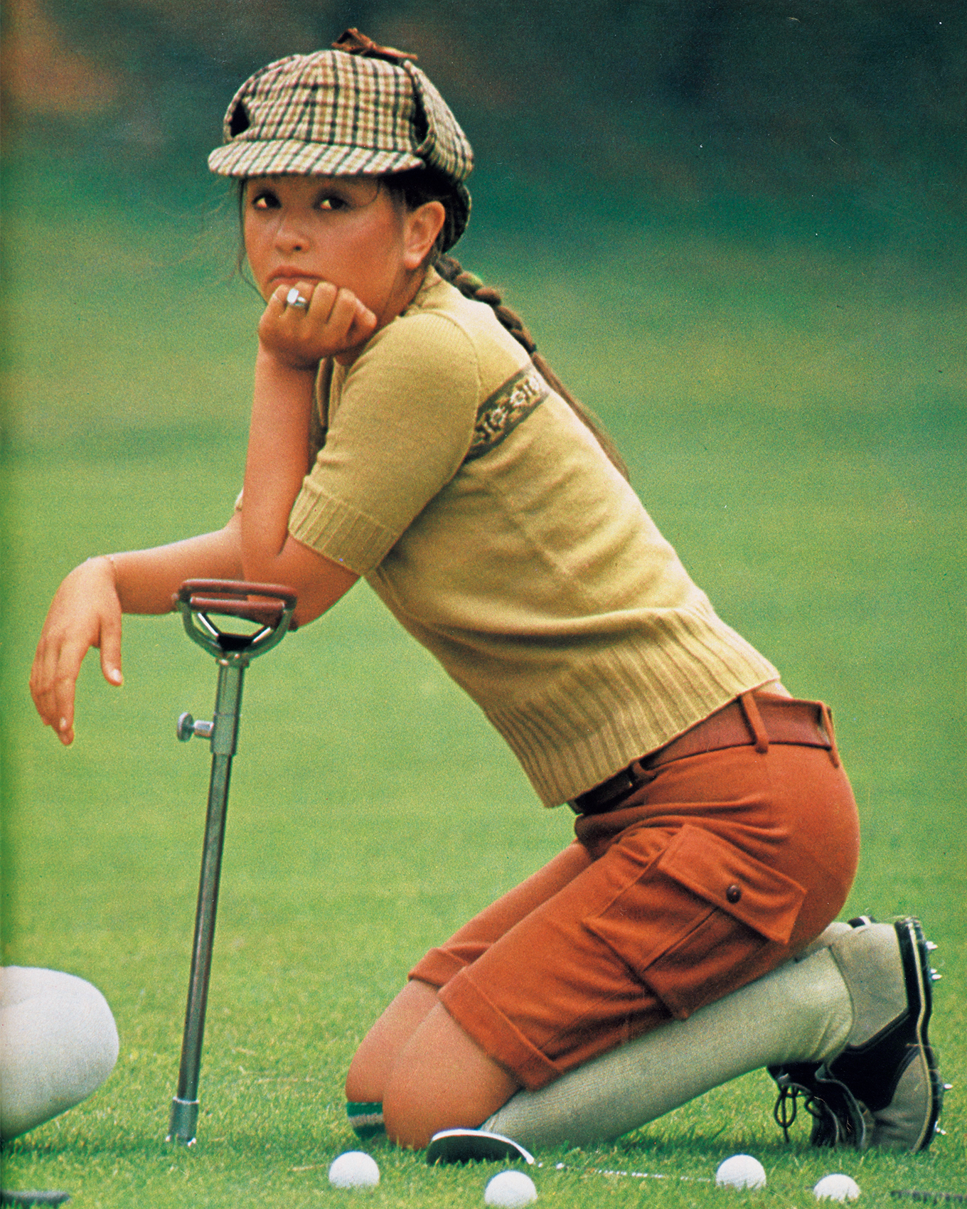 結城アンナさん、モデルデビュー期