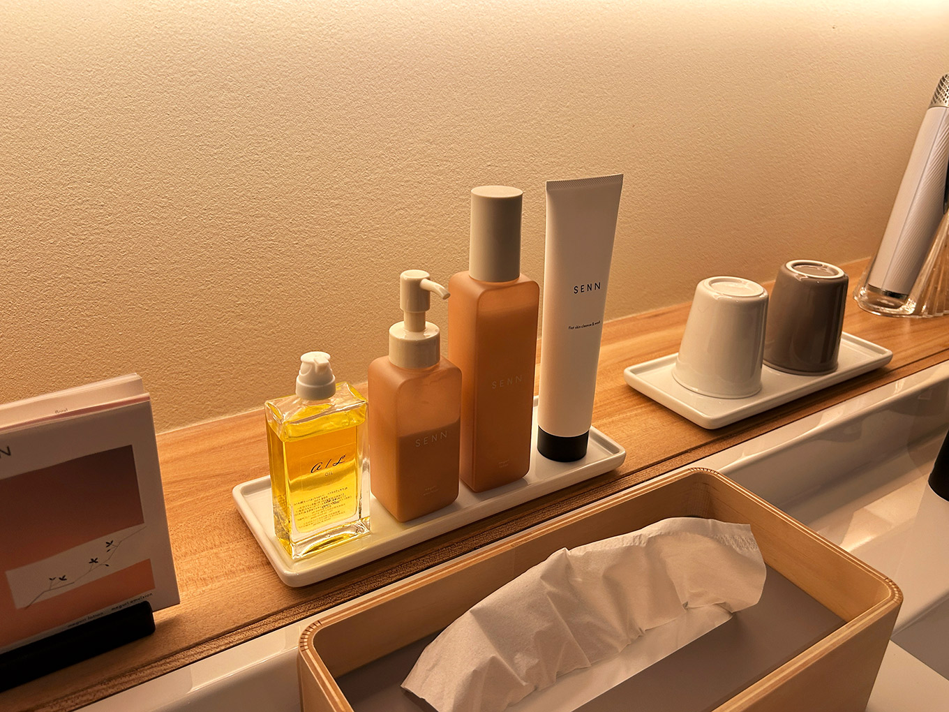 新潟県妙高市の古民家宿『MAHORA西野谷』のアメニティ