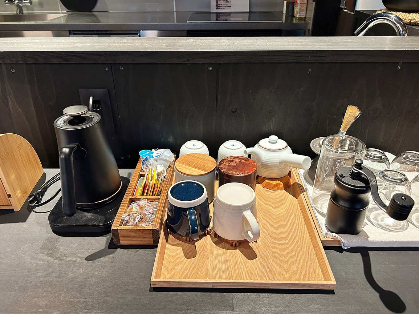 新潟県妙高市の古民家宿『MAHORA西野谷』のキッチン