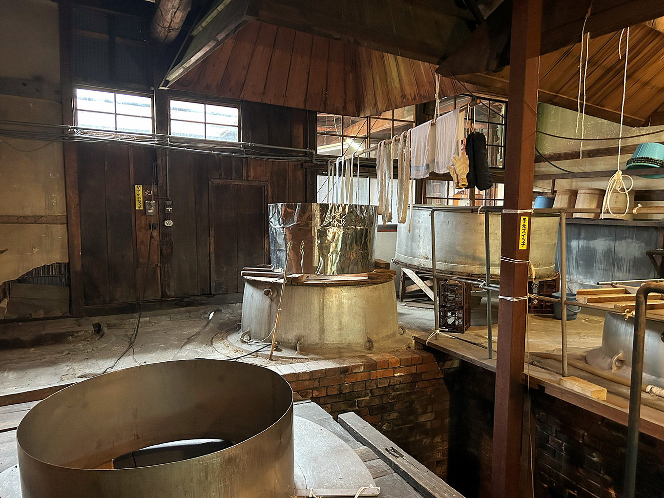 君の井酒造の酒蔵見学