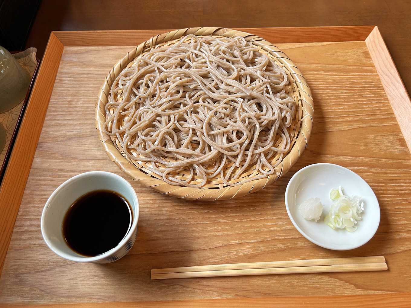 こそば亭のお蕎麦