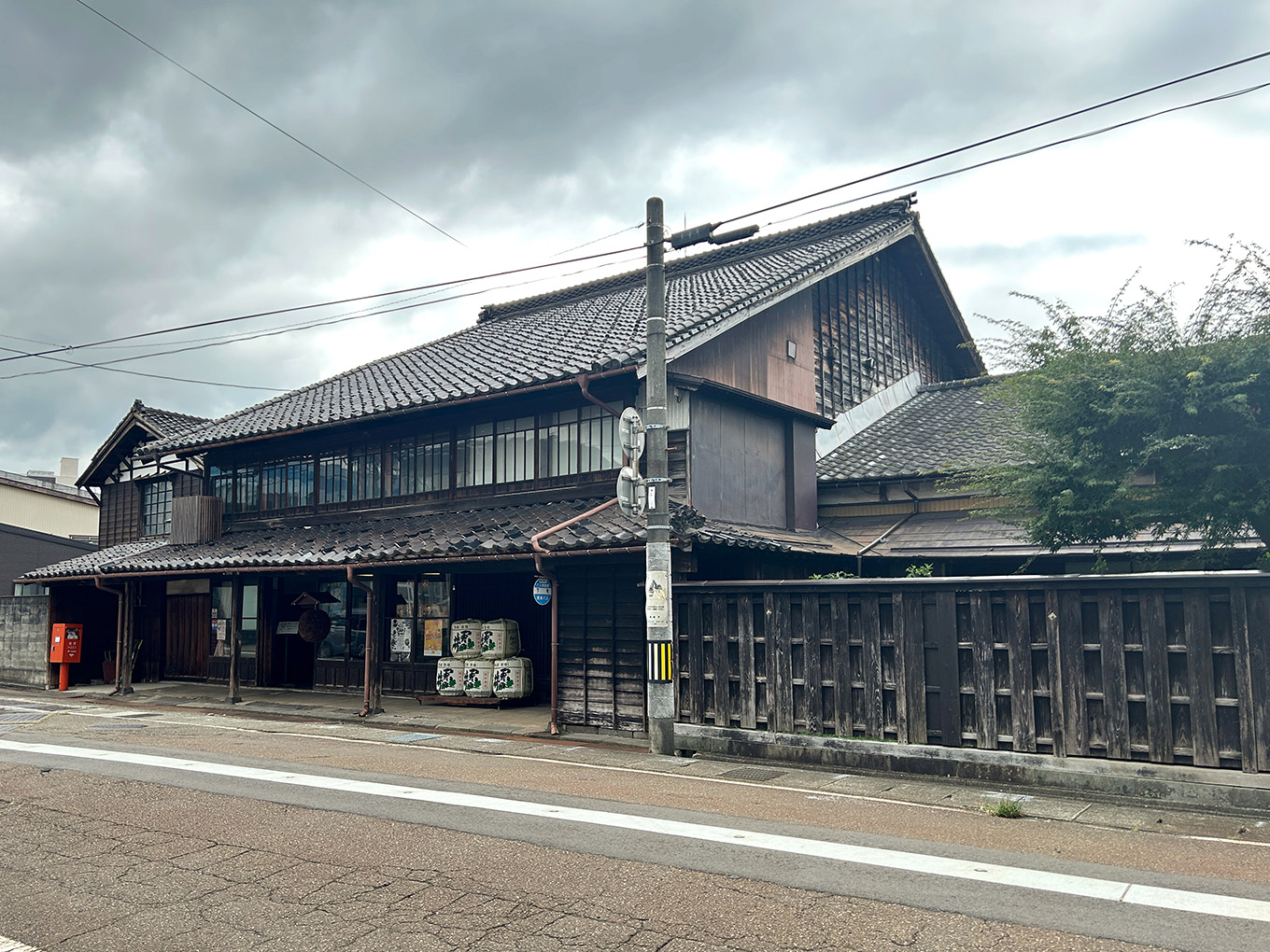 君の井酒造外観